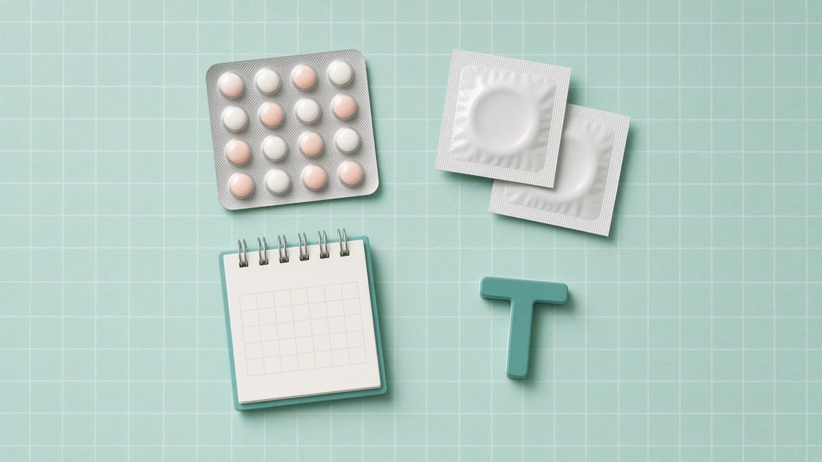 Types of Birth Control: How to Compare Contraception — editorial illustration