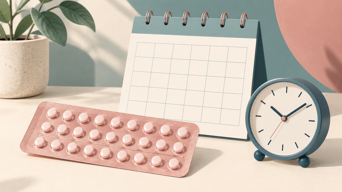How long does the pill take to work? What the NHS says — editorial illustration